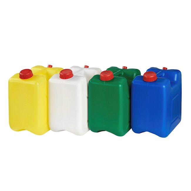 Jerrycan PE-HD 10 lt yellow